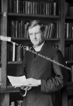 REV JN O'MALLEY S.J. BEFORE LEAVING FOR RUSSIAN MISSION